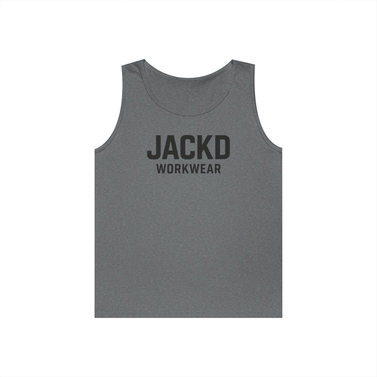 Jackd Workwear Tank Top — "WORK HARD, GET JACKD" Fitness & Gym Tank